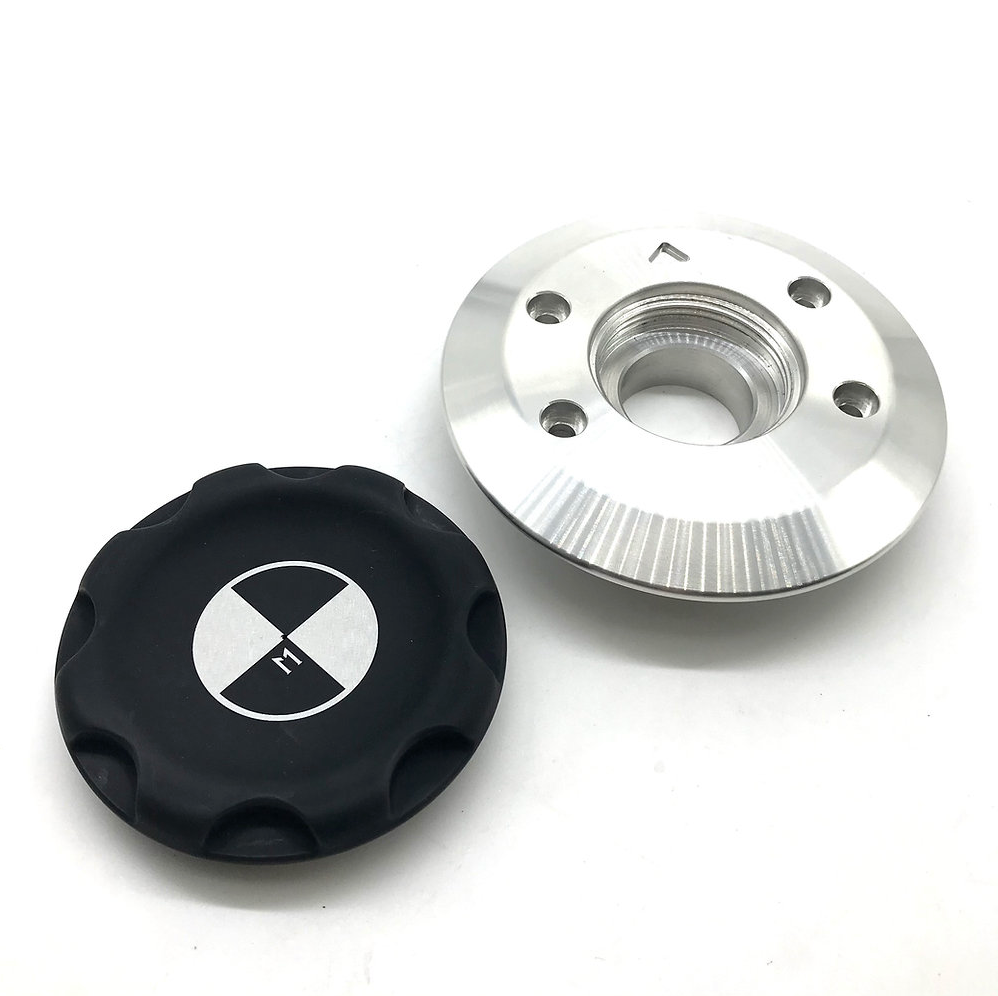 Bouchon d'essence V1 Motographe en aluminium usiné pour BMW R nineT — vue 2 