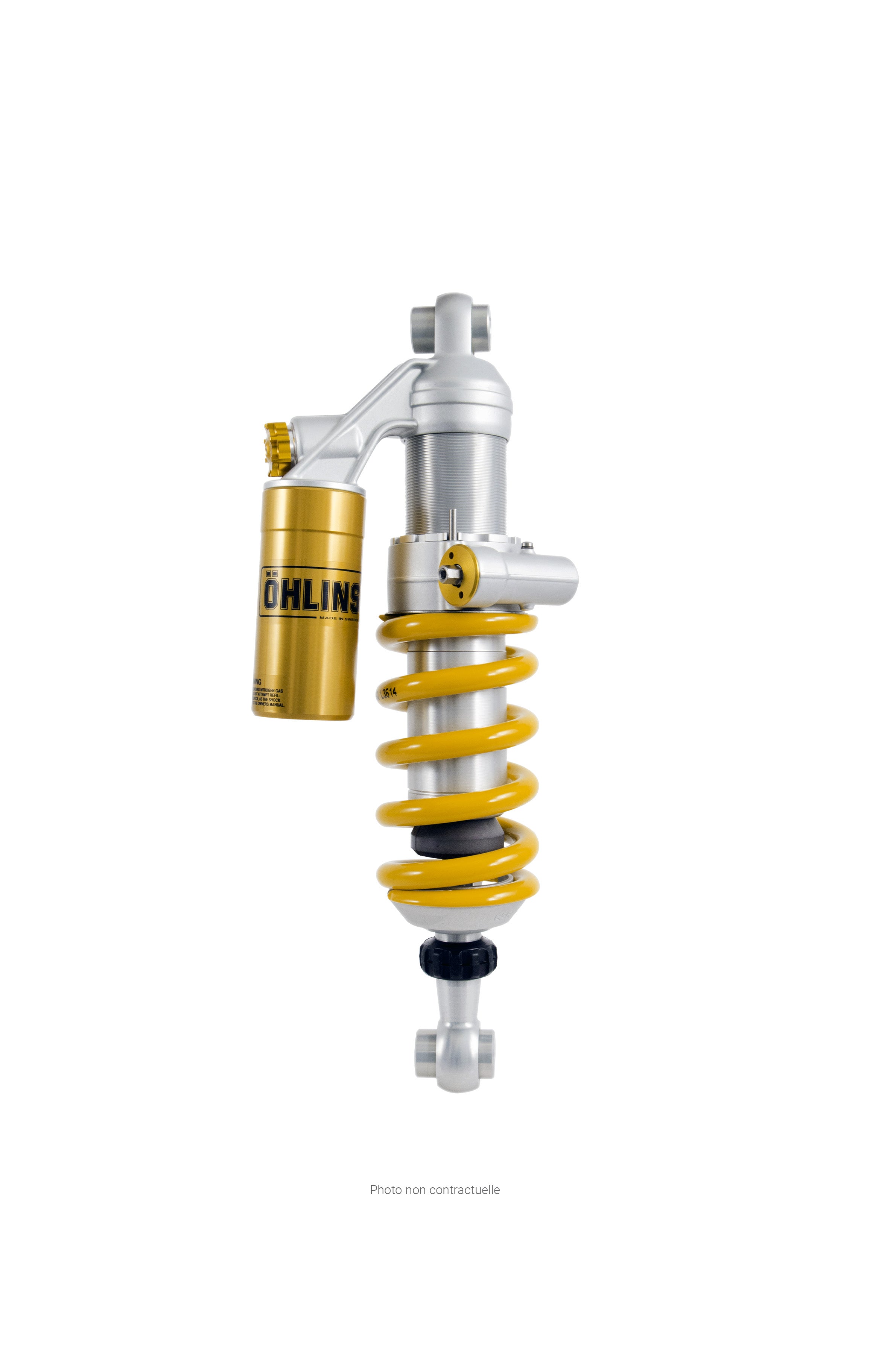 Amortisseur avec bonbonne Öhlins 